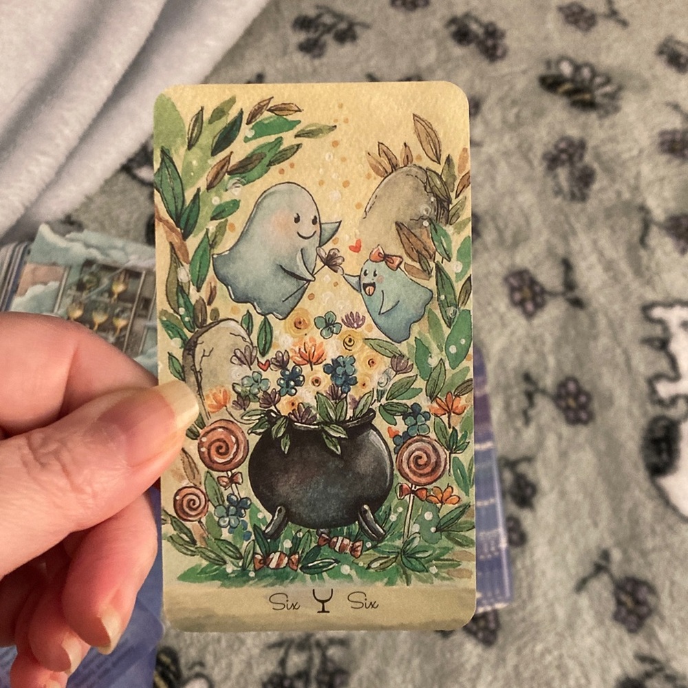 Boo Tarot Deck with Witchy Design - Picture 6 of 8